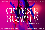Violense - Stylish Display Font, a Sans Serif Font by PutraCetol Studio (Thumbnail 6 of 11)