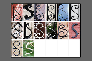 Alphabet Photography Letter S