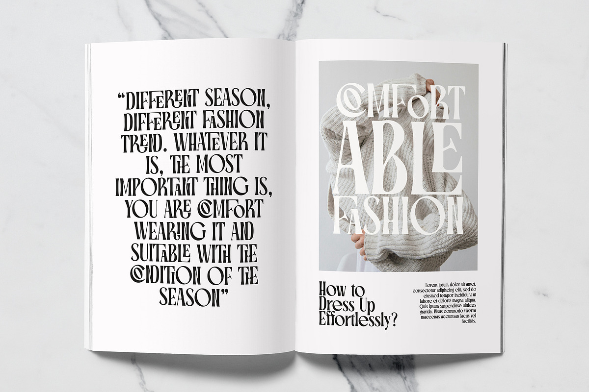 Coral Root - Stylish Serif Font, a Serif Font by Airotype (Photo 4 of 13)