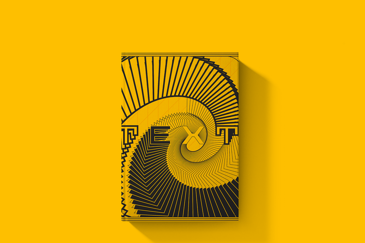 Modern Optical Typography Poster Set, a Poster Template by NJ Himel (Photo 1 of 40)