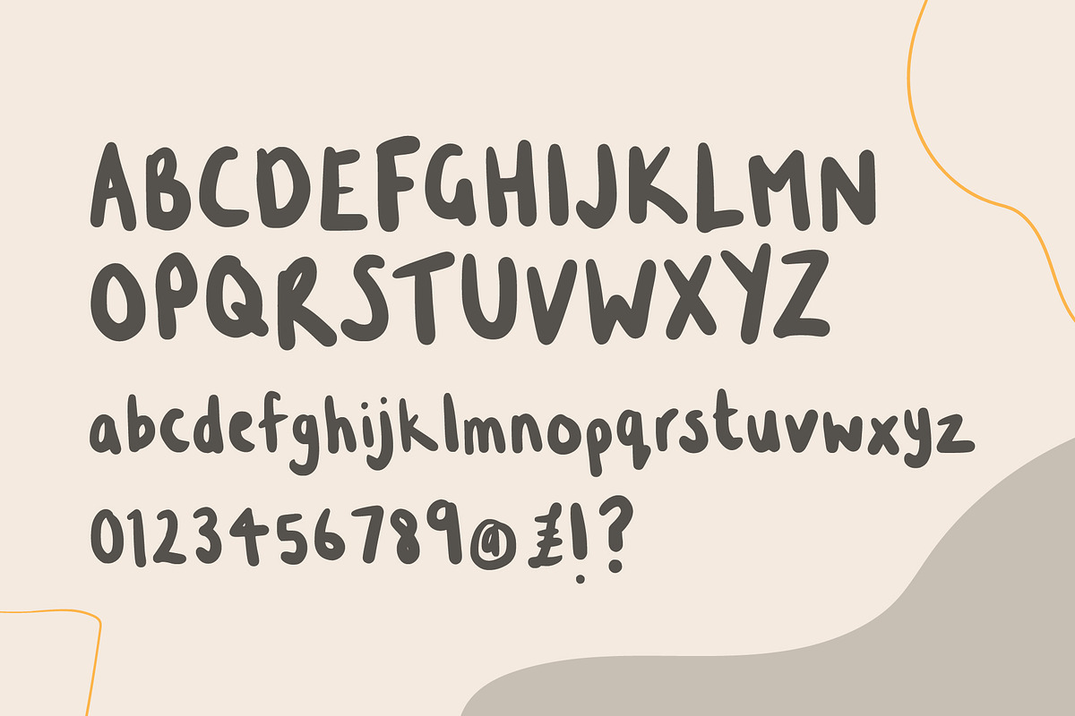 Hedgehog Hand Written Font, a Script Font by CreativeWilderness (Photo 2 of 8)
