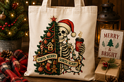 Retro Skeleton Christmas Png Bundle, an Object Graphic by Daisy Design (Thumbnail 9 of 22)
