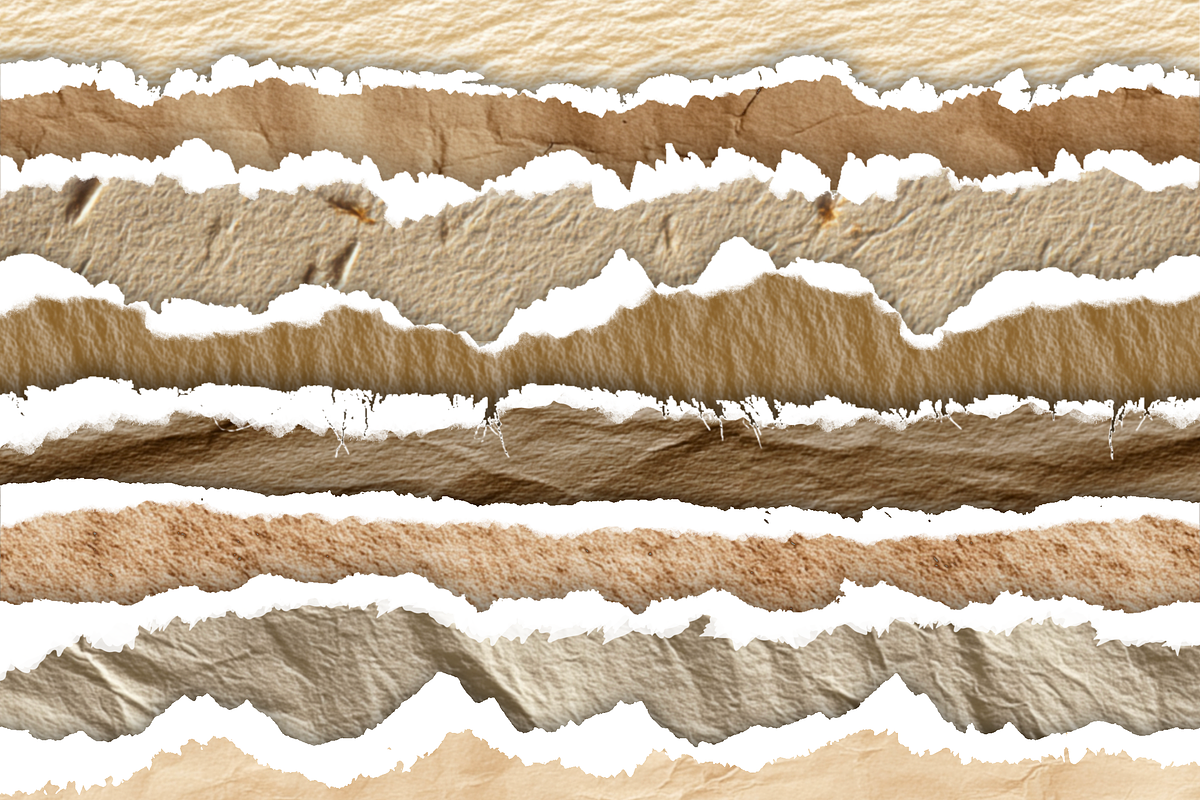 Procreate Torn Edge Paper Brushes, a Brushes & More by HopeArtIllustration (Photo 6 of 6)