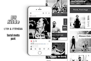 GYM Social Media Pack