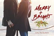 Hand Lettered Christmas Overlays 2, an Illustration by Boelter Design Co (Thumbnail 3 of 6)
