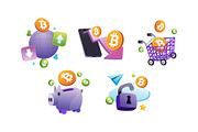 Bitcoin Vol 1 3D Illustration Set, an Object Graphic by SLAB! Design (Thumbnail 2 of 3)