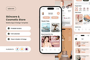 Meloura – Beauty Product App UI, an App Template by twinstd (Thumbnail 1 of 5)