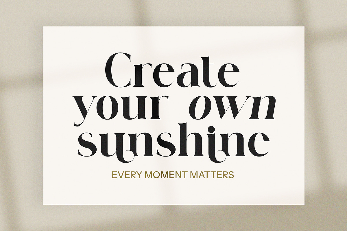Glifin Elegant Serif Font, a Serif Font by Perfectype (Photo 2 of 8)