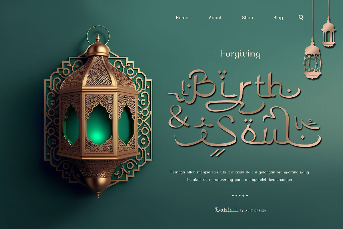 Bahlull Arabic Typeface, a Serif Font by alit design (Photo 12 of 17)