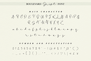 Boulevard - Handwritten Font Duo, a Script Font by endita (Thumbnail 10 of 16)