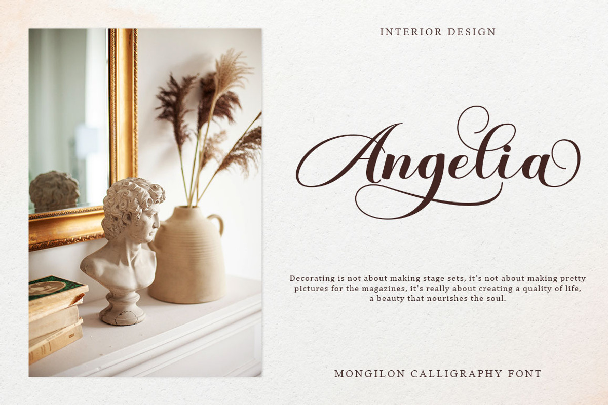 Mongilon Script, a Script Font by Has_rizal (Photo 5 of 12)