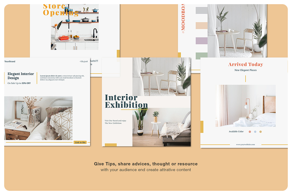 Furniture Instagram Suzu | PS, a Social Media Template by BlancaLab Studio (Photo 2 of 8)