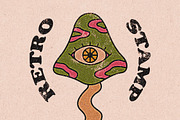 Retro Stamp Effect, a Layer Style Add-On by Design Squad (Thumbnail 1 of 3)