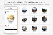 Nature Portals for Instagram & FB, a Social Media Template by Illumineer Media & Design (Thumbnail 6 of 13)