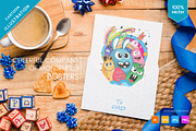 Cheerful company of monsters 03., an Animal Illustration by KENO Mascots (Thumbnail 5 of 6)