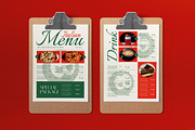 Beige Quirky Italian Food Menu, a Flyer Template by graphicook (Thumbnail 1 of 4)