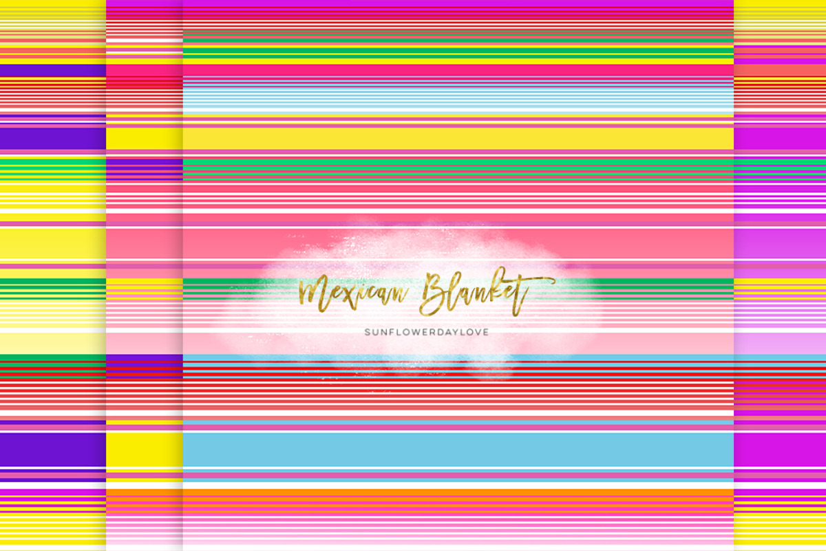 Mexican Blanket texture, a Texture Graphic by Sunflower Day Love (Photo 2 of 3)