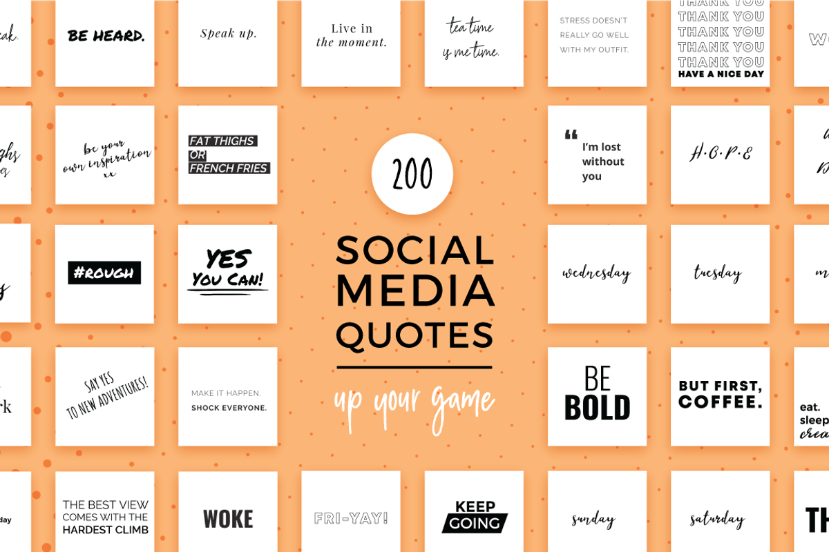 Essential Social Media Quotes, a Social Media Template by Delightful Design (Photo 1 of 9)