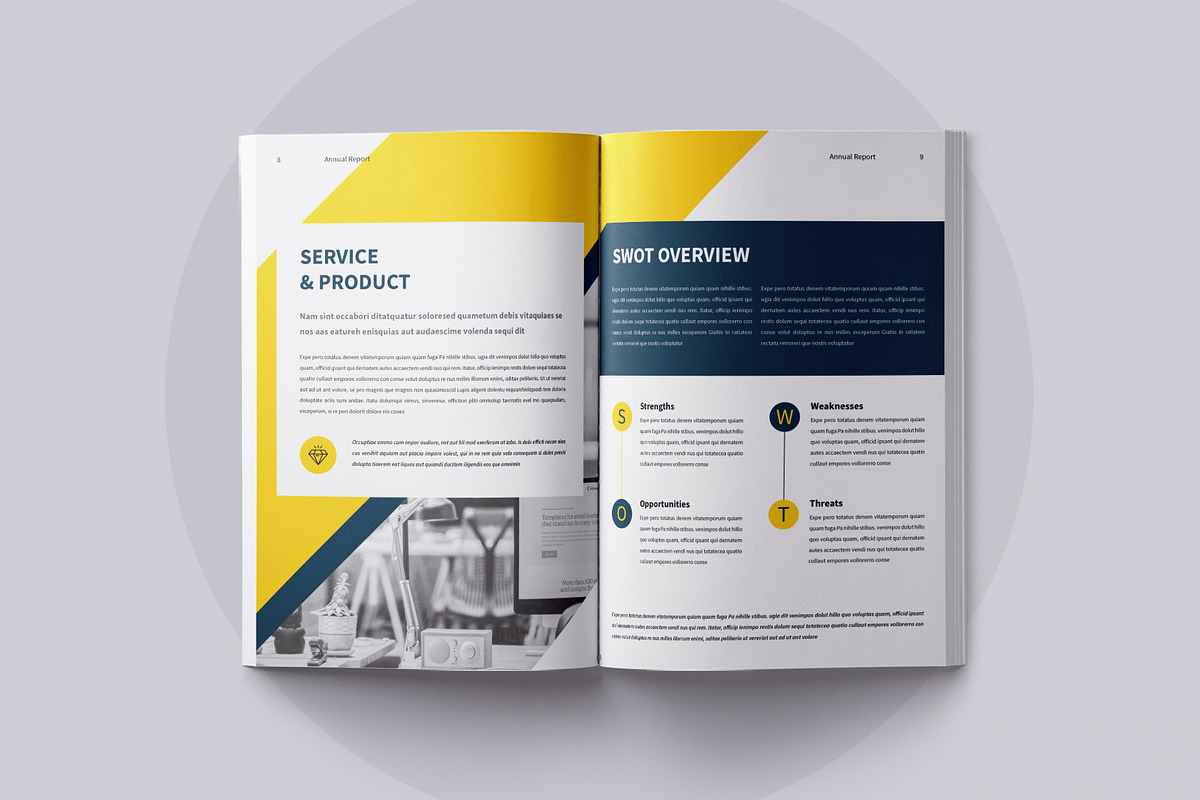 Annual Report | Canva, InDesign preview 4