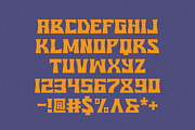 Dazed Font, a Blackletter Font by Forberas Club (Thumbnail 7 of 8)