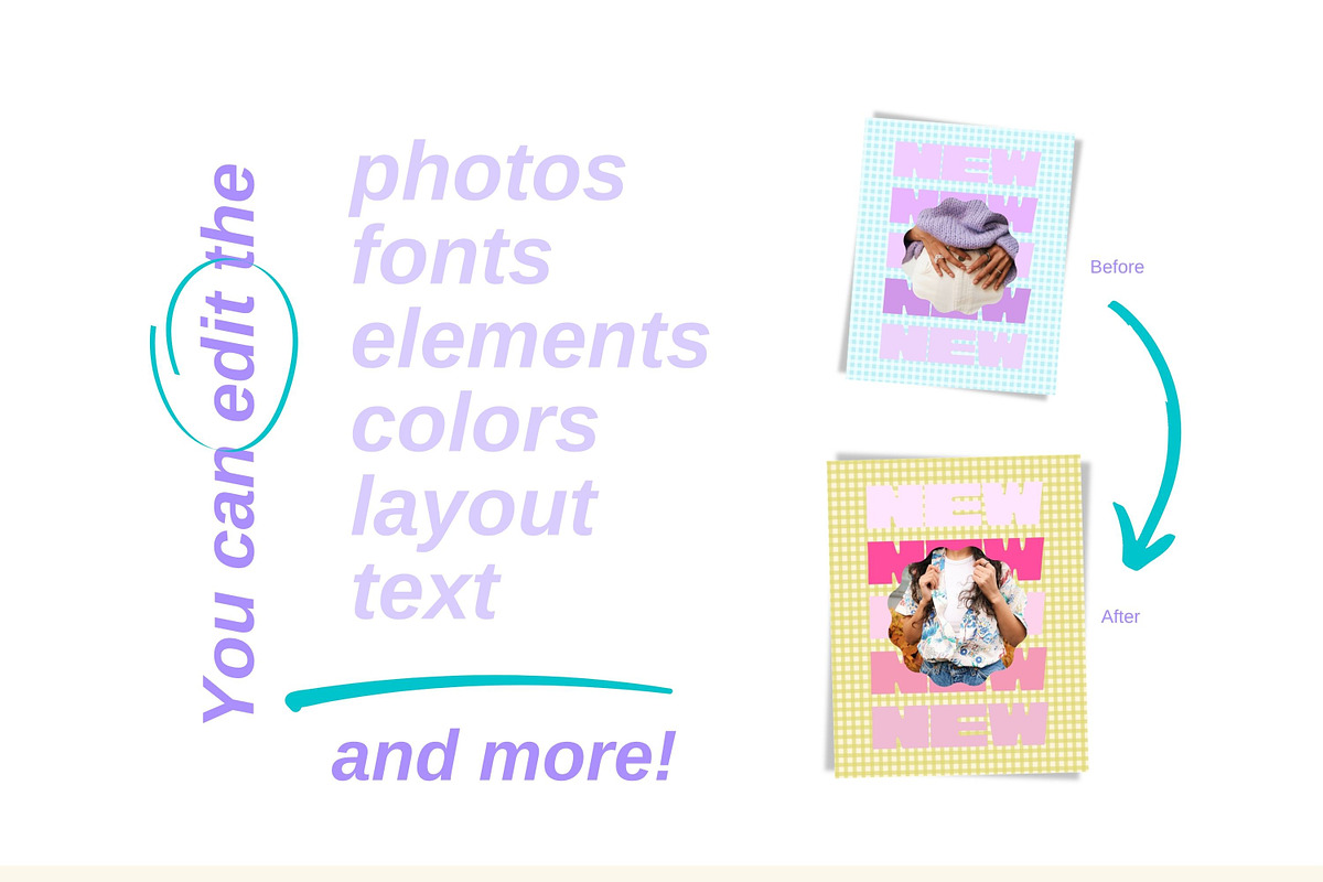 Y2K Branding Starter Kit Templates, a Branding & Logo Template by Hell Yeah Designs (Photo 11 of 20)