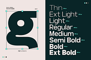 GC Protage – Pure Modern Clarity, a Sans Serif Font by Glyphonic (Thumbnail 2 of 15)