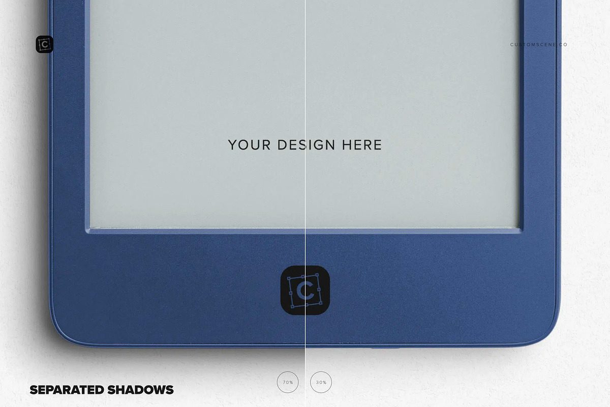 eBook Reader Mockup, a Product Mockup by Custom Scene (Photo 7 of 8)