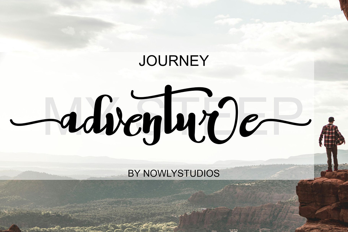 Certain Script, a Script Font by Nowlystudios (Photo 2 of 6)