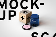 Amber Cosmetics Jar & Box Mock-Up, a Product Mockup by TSOBG (Thumbnail 17 of 18)