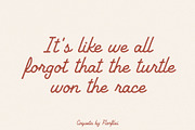 Coqueta font, a Script Font by Florflai (Thumbnail 2 of 5)