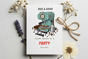 Coffee Morning Hand-drawn PNG Bundle, an Illustration by GlitterCraft (Thumbnail 61 of 101)