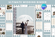 The Ultimate Wedding Day Binder, a Brochure Template by PixelBloomClub (Thumbnail 1 of 8)