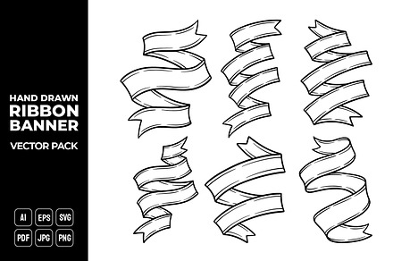 Ribbon Banners Vector Pack #15