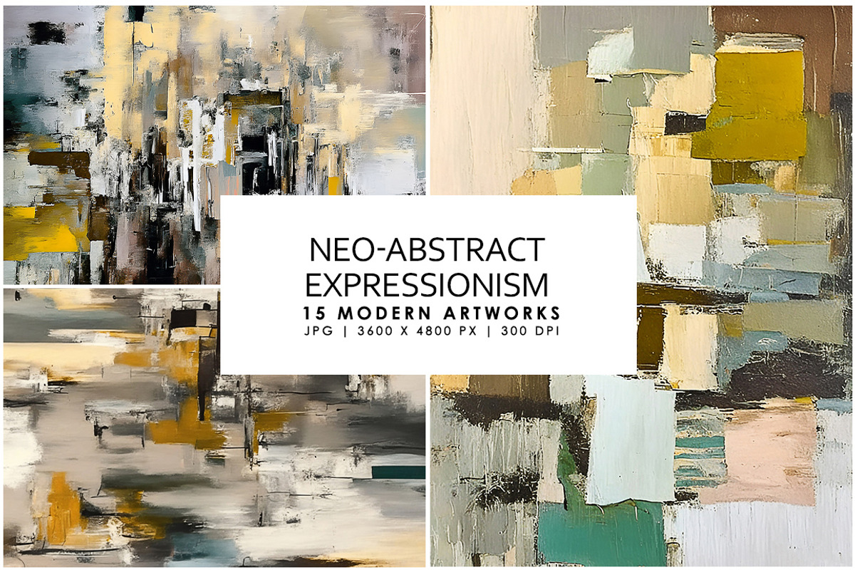 Neo-Abstract Expressionism, a Texture Illustration by Digital Art Creations (Photo 2 of 9)