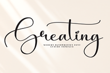 Greating | Script Font