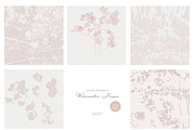 Botanical Bundle watercolor flowers, a Texture Graphic by Anna Sokol (Thumbnail 46 of 89)