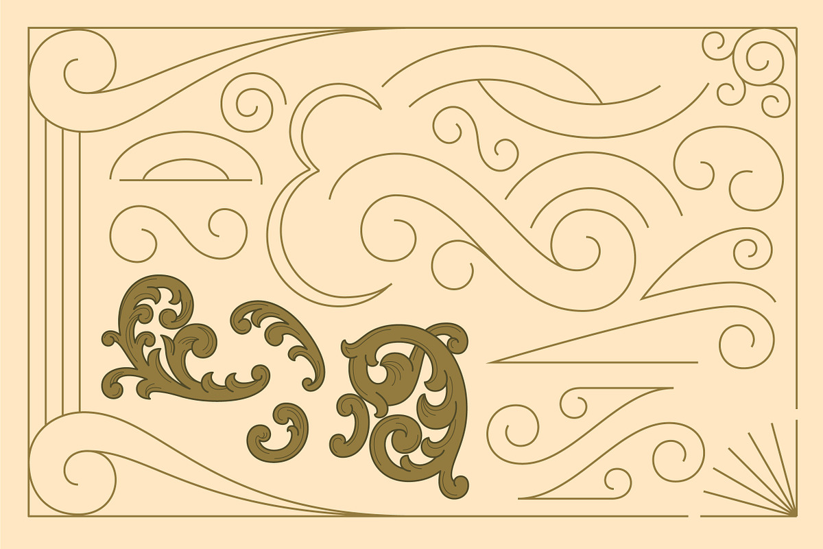 Hemera II - Vintage Decorative Font, a Serif Font by Konstantine Studio (Photo 9 of 9)