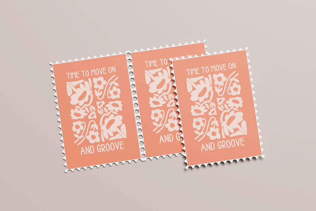 Postage Stamp Mockup, a Product Mockup by Difa Design (Photo 3 of 5)