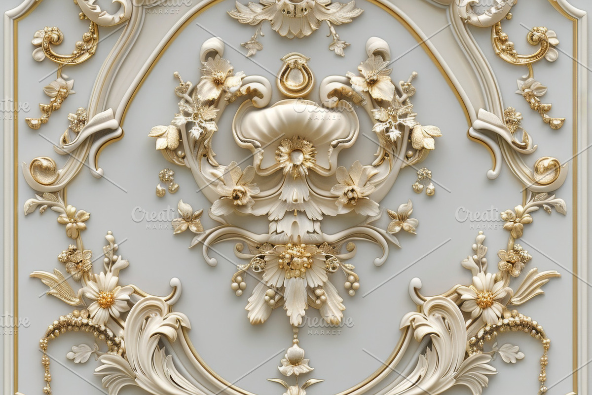 62 Rococo patterns, an Architecture Photo by Handmadefont (Photo 24 of 65)