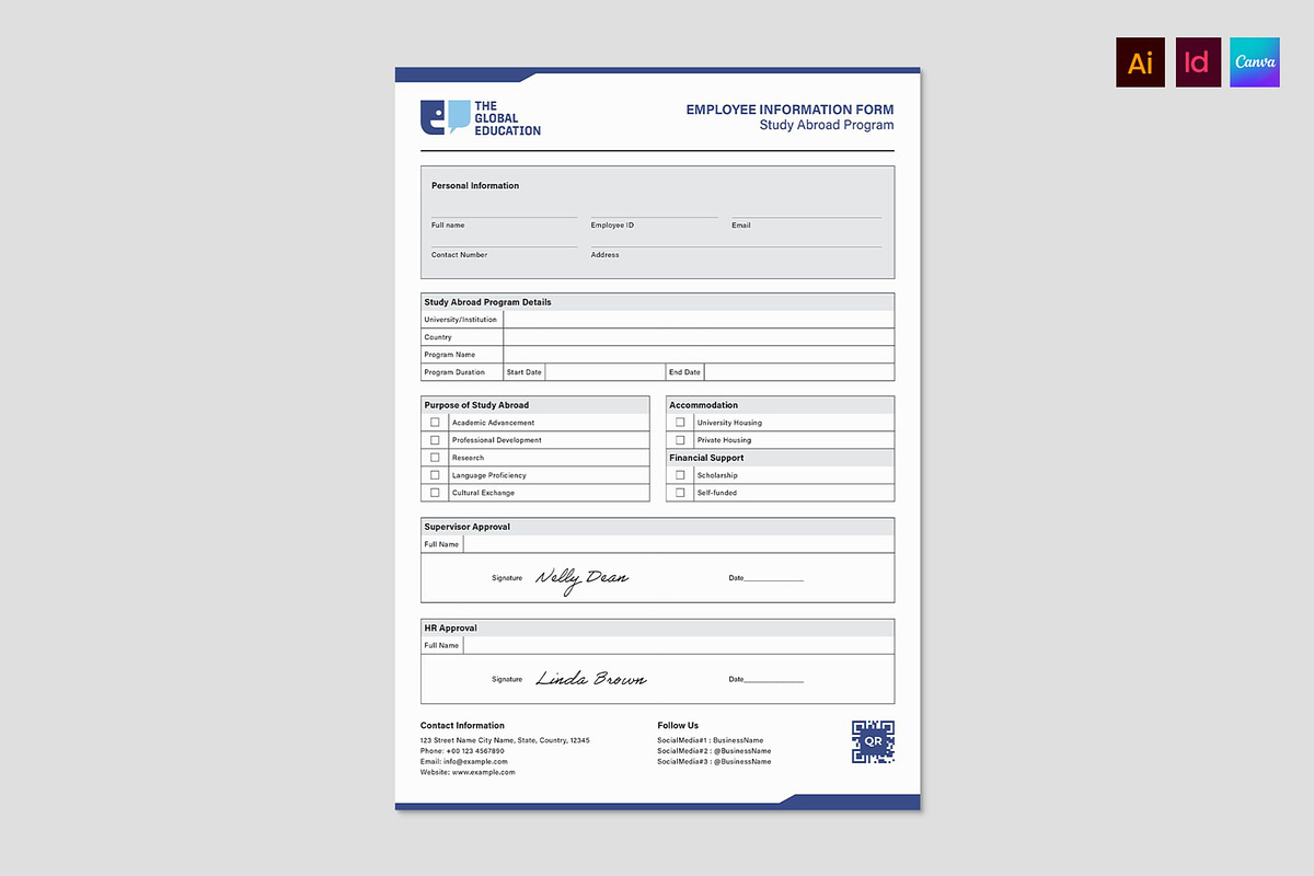 Form Template, a Stationery Template by BrandPacks (Photo 1 of 6)
