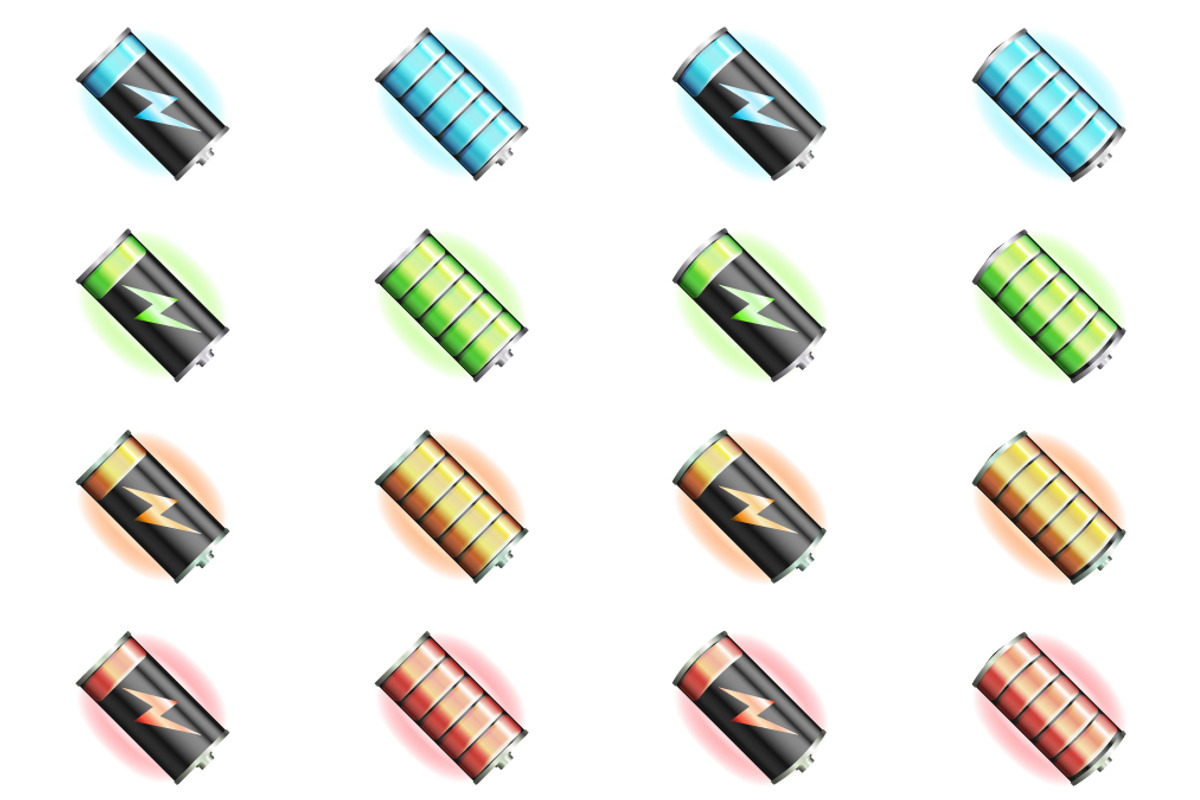 Battery electric energy charge, an Outline Icon by Meiluns shop