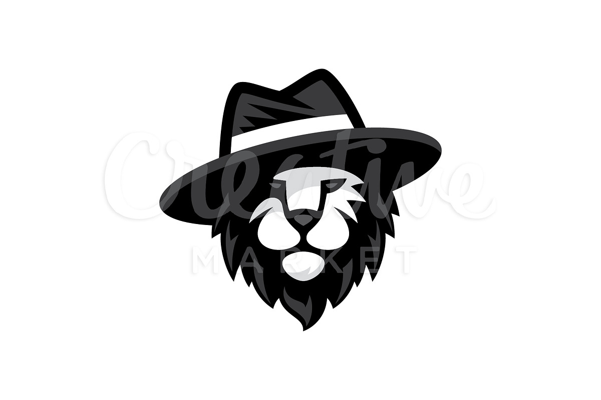 Lion Hat Logo, a Templates & Theme by nospacestore