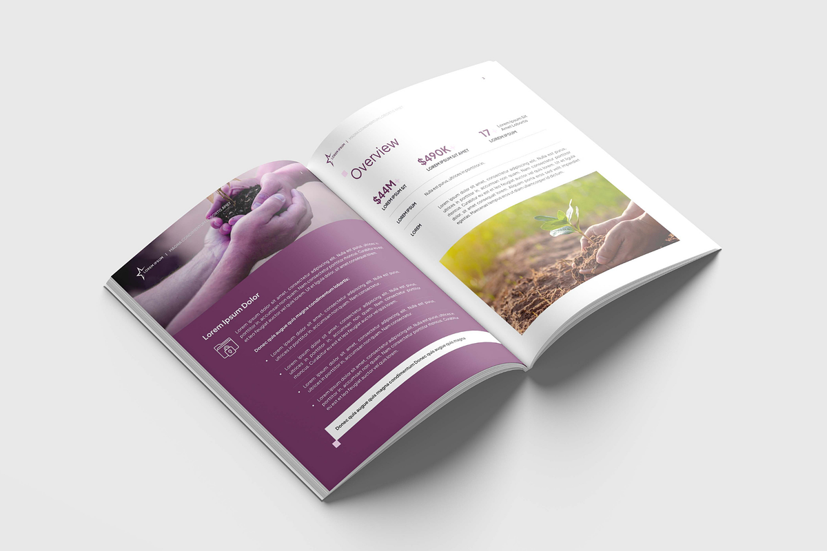 Report Design Template, a Marketing Template by CubicSpace (Photo 3 of 6)