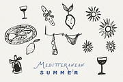 Hand Drawn Frames & Summer Icons, an Object Graphic by Laras Wonderland (Thumbnail 13 of 13)
