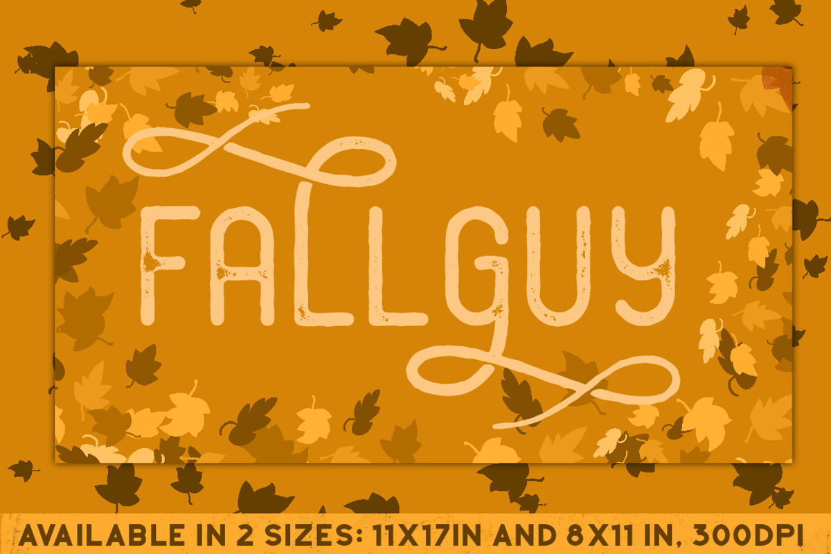 Autumn Leaf Backgrounds, a Pattern Graphic by Designed by Monkeys (Photo 2 of 4)