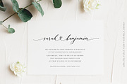 Darling Peach Wedding Heart Script, a Script Font by Mila Garret (Thumbnail 6 of 16)