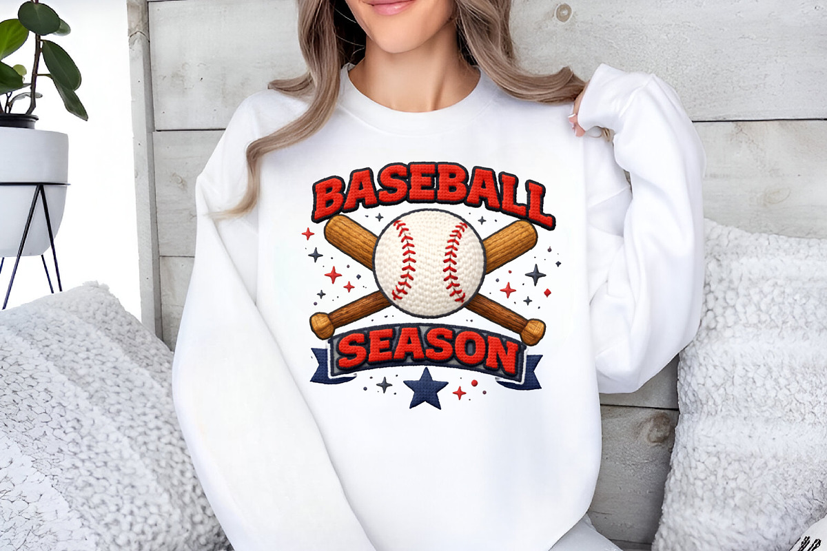 Baseball PNG, Faux Yarn Baseball PNG, an Illustration by GatewayDesign (Photo 3 of 6)
