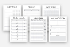 Editable Life Planner Bundle