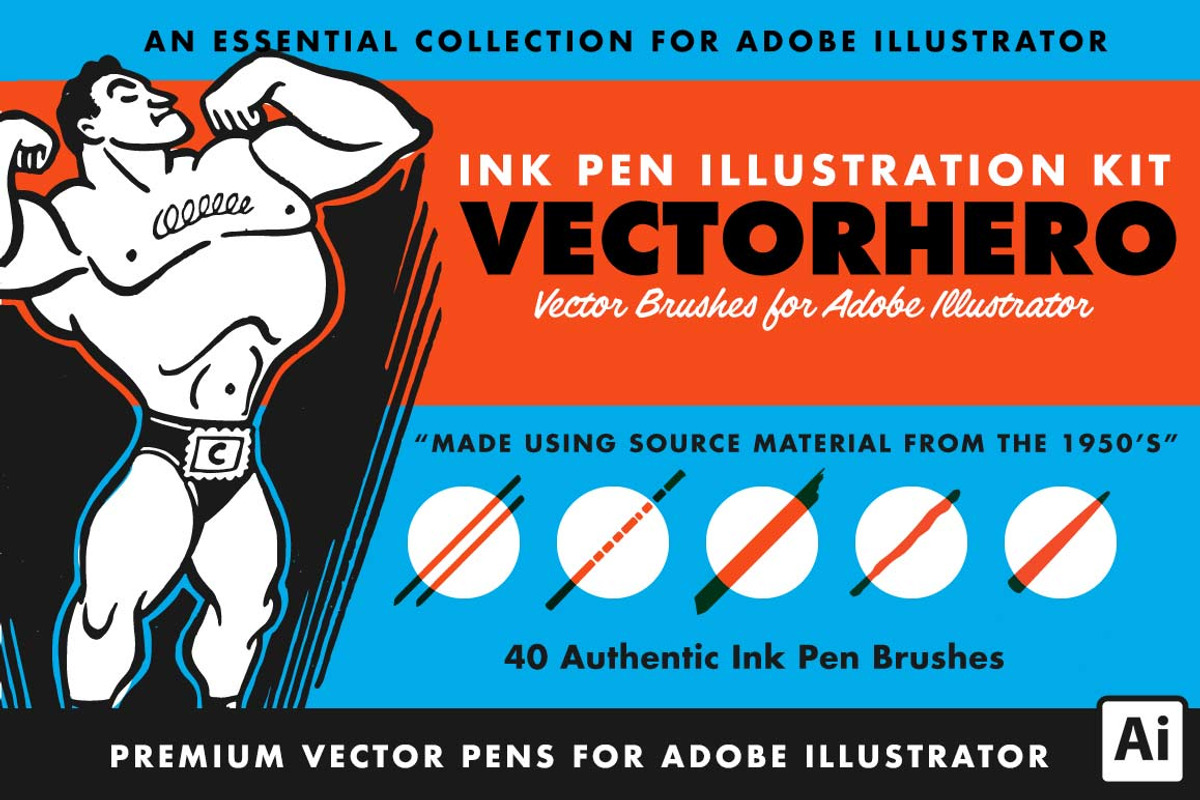 VectorHero | Pen & Ink Brushes