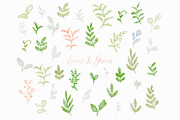 Watercolor Wedding Crest Creator, an Illustration by PrettyGrandmillennial (Thumbnail 3 of 6)